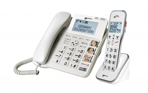 AMPLIDECT COMBI 595 Schwerhörigen-Telefon