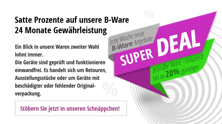 Reduzierte B-Ware