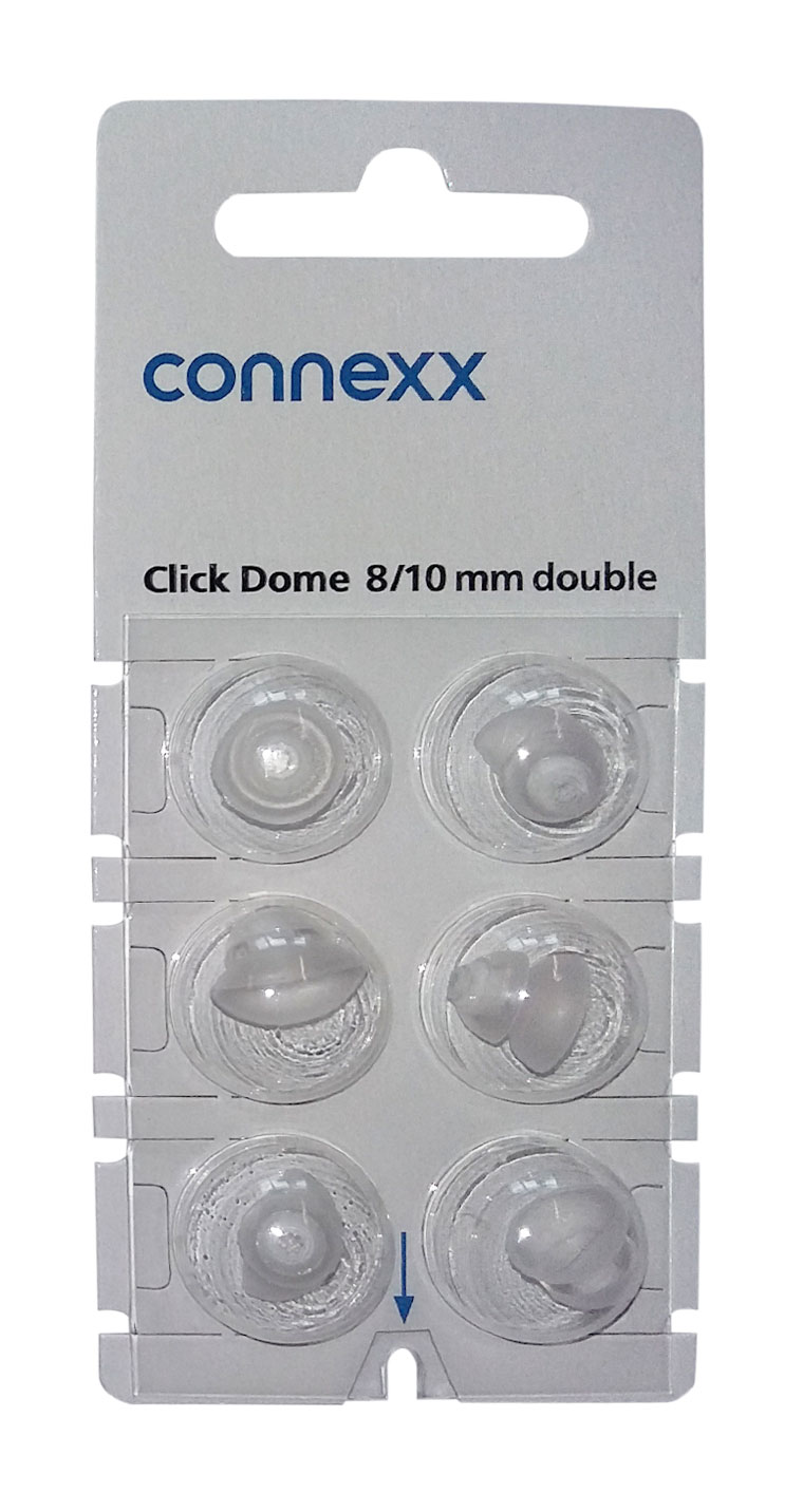 Connexx Click Dome Double (6 Stück) für Siemens, Signia und Audio Service E...