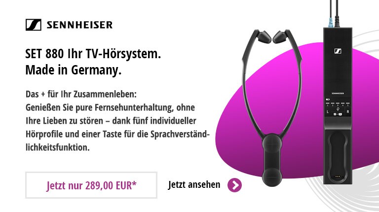 Sennheiser Set 880 digitaler TV Kopfhörer