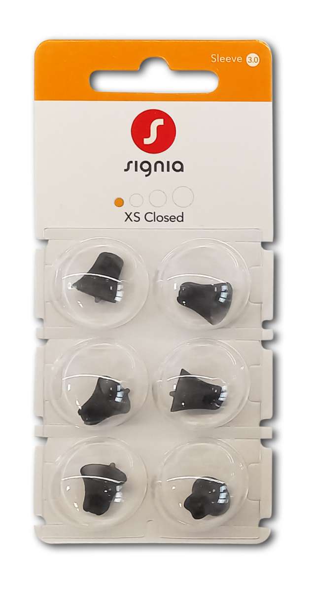 Signia sleeve 3 0 closed h rger te schirmchen schirmchen siemens