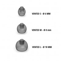 SDS 4.0 Vented Domes / Hörgeräte Schirmchen (10 Stück) für Phonak, Unitron & Hansaton