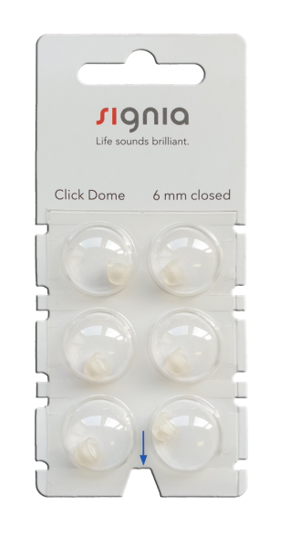 Siemens Click Dome 6 mm closed (6 Stück)