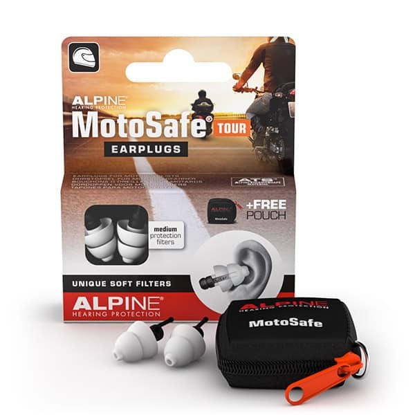 Alpine MotoSafe Tour Gehörschutz für Motorradfahrer