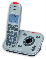 Amplicomms PowerTEL 2780 Schnurlostelefon mit Anrufbeantworter extra laut