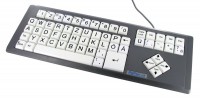 Großschrift-Tastatur Keytools BIG KEYS LX