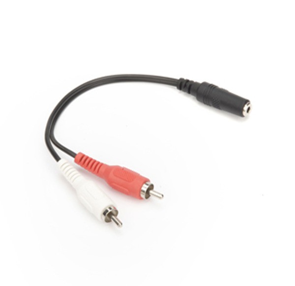 Sennheiser Audio Adapter 2x Cinch (rot/weiß) mit 3,5 mm Klinke
