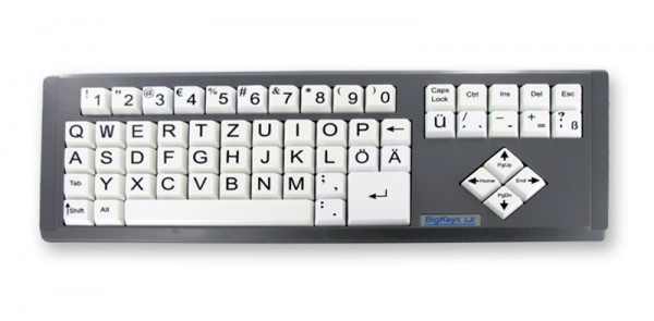 Großschrift-Tastatur Keytools BIG KEYS LX