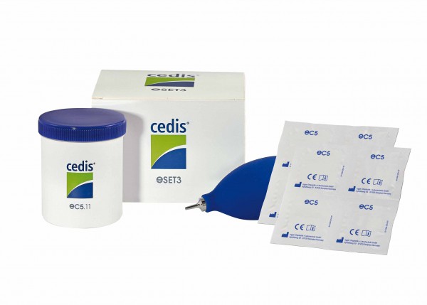 cedis Reinigungs-Set für HdO-Otoplastiken eSET3