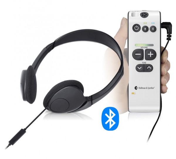 Bellman Maxi Pro BE2021 Hörverstärker mit Bluetooth Technologie inkl. Kopfhörer-Headset