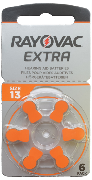 Rayovac Extra Größe 13 Hörgerätebatterien