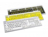 Hochwertige Großschrift-Tastatur Logickeyboard Slim Line XL