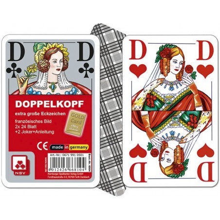 Doppelkopf-Karten Extra Classic XL