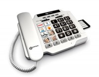 Senioren-Telefon Geemarc PhotoPhone 100 weiß
