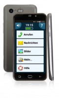 Amplicomms Smartphone für Senioren PowerTel M9500